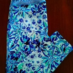 Lilly Pulitzer Luxletic cropped leggings in Large